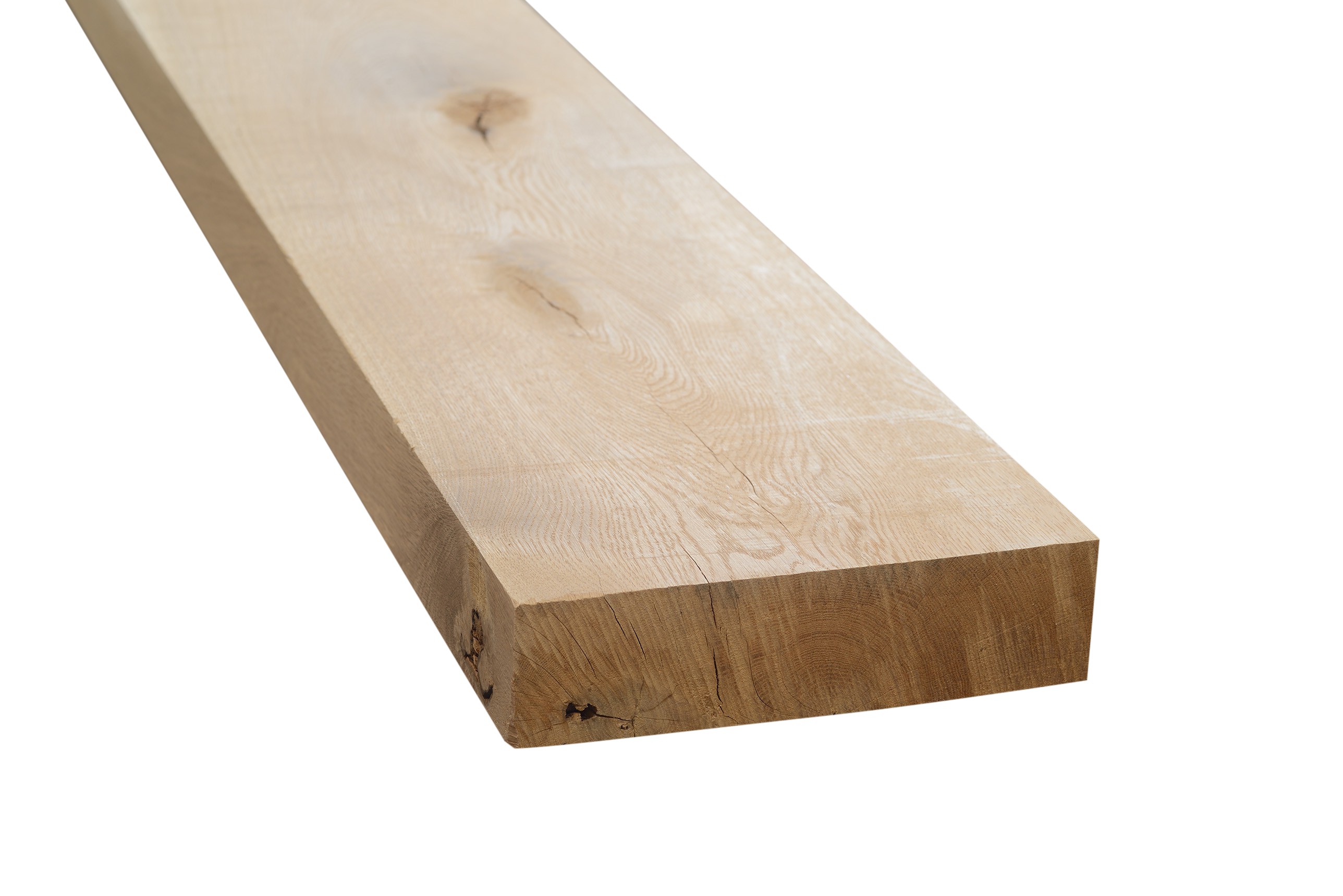 Eiken meubelhout geschaafd 55x200x3000 mm