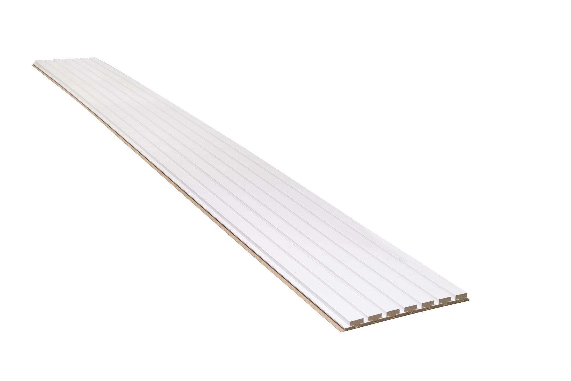 Wandpaneel White Paintable Witte Basis 20x300x2770 mm
