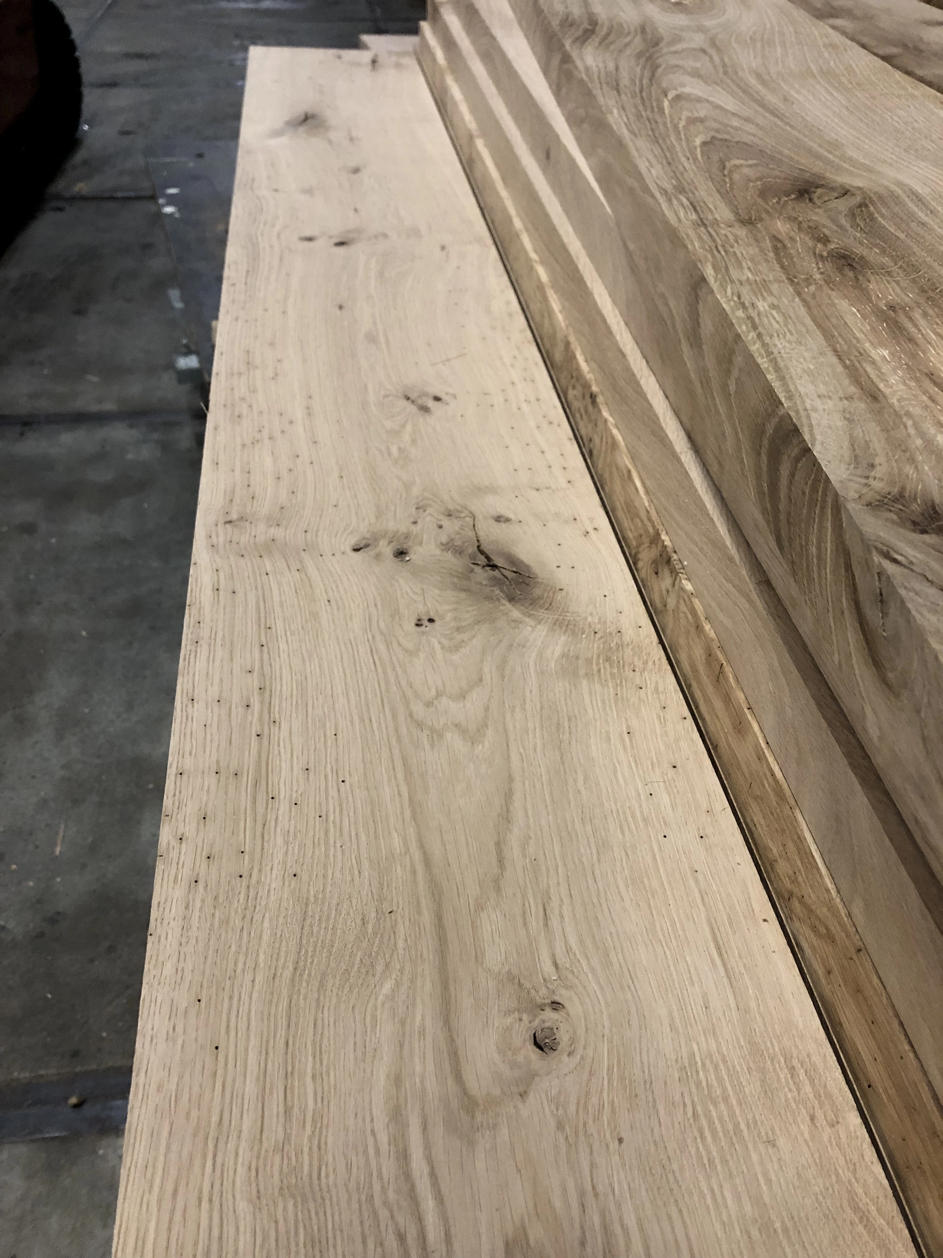 Eiken meubelhout Extra Rustiek 40x200x2900