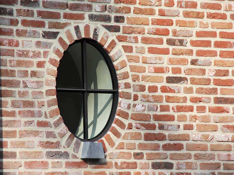 Stalen raam Ossenoog Uitklapbaar Dubbel glas 500x640 mm