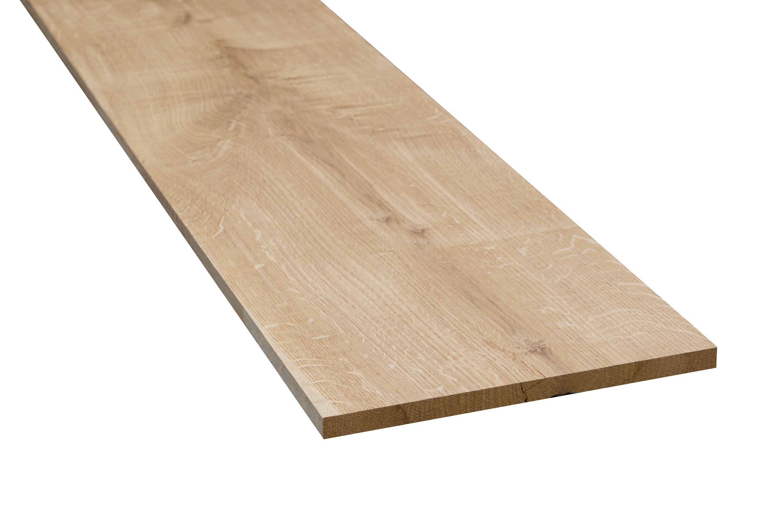 Eiken meubelhout geschaafd 20x175x2500 mm.