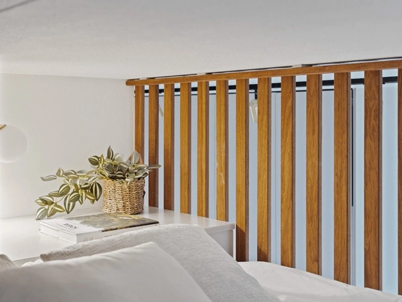 Thermisch Fraké Geschaafd Ronde Hoek 20x45x1850 mm