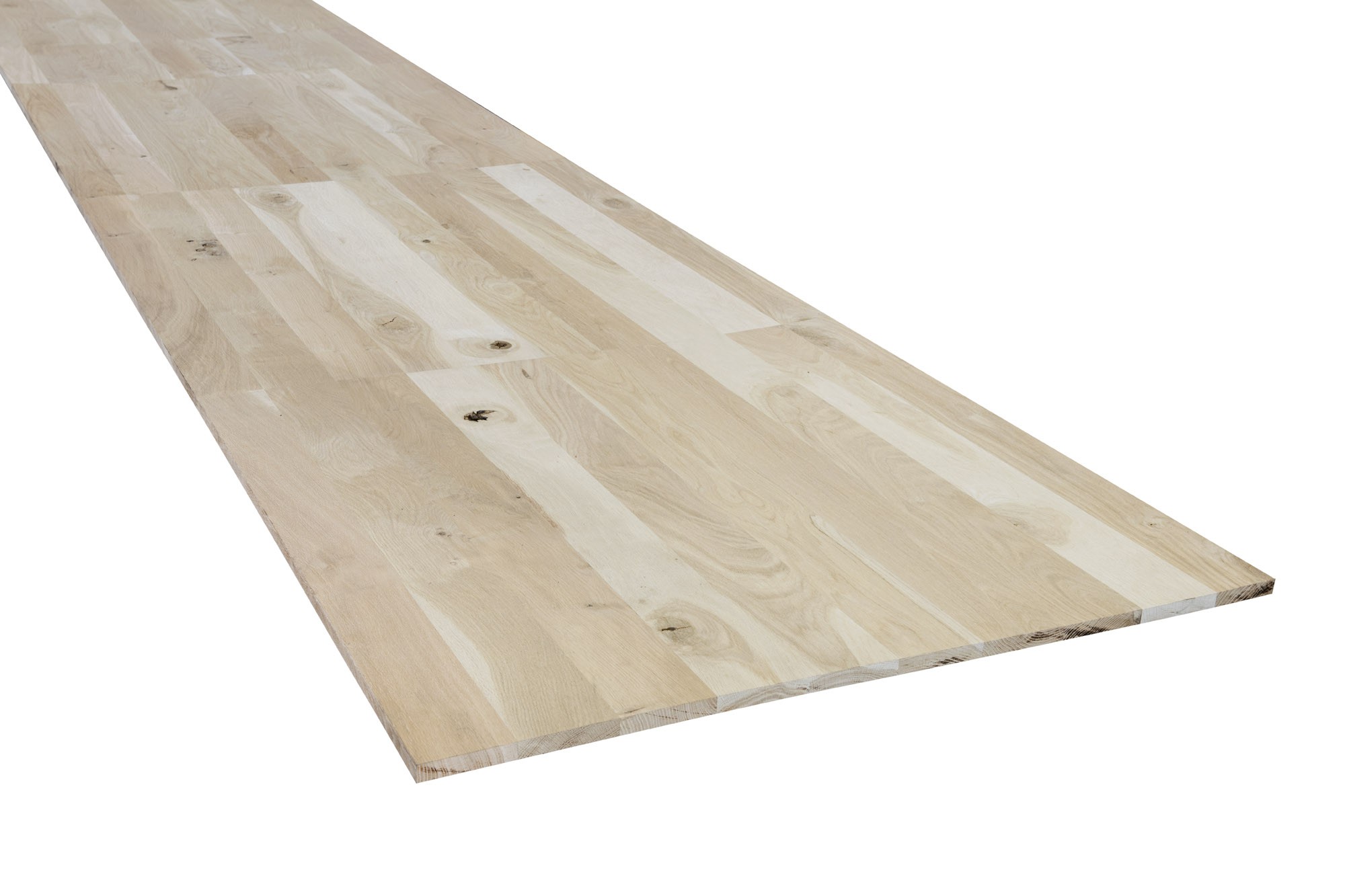 Eiken meubelpanelen verlijmd 20x600 mm