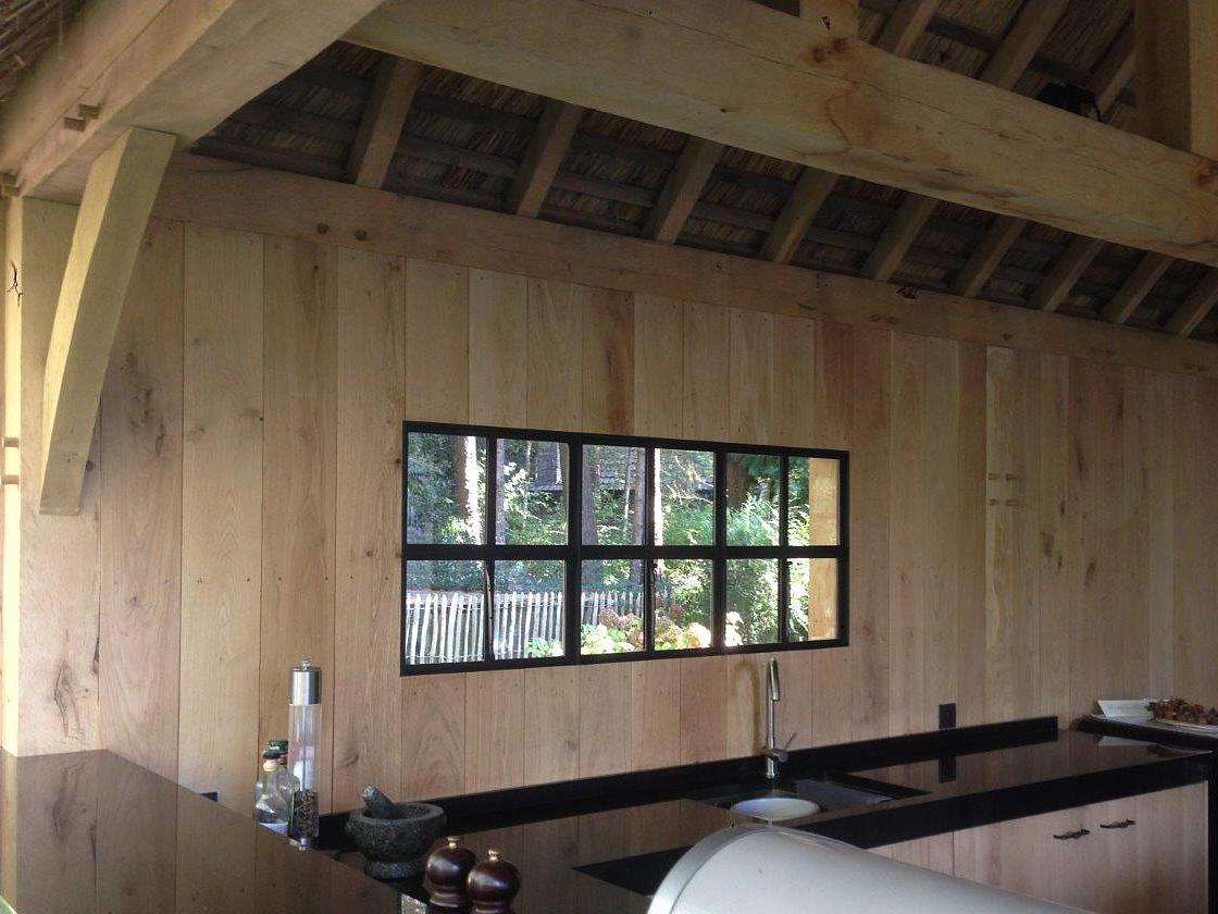 Stalen raam Dubbel glas 980x820 mm