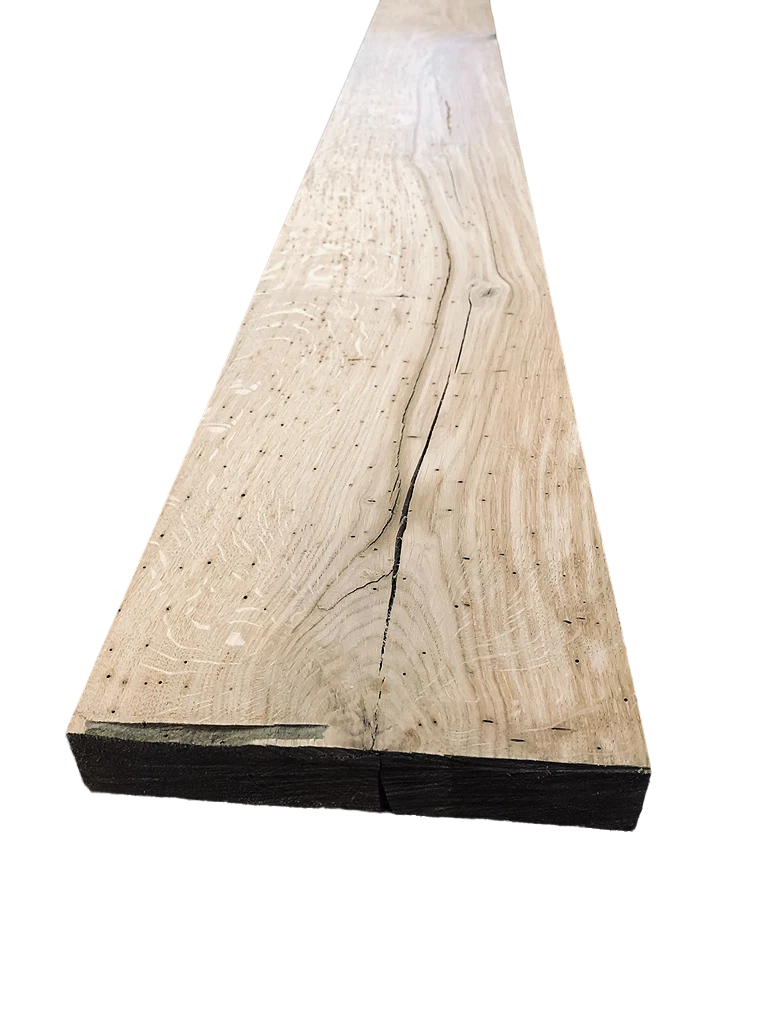 Eiken meubelhout Extra Rustiek 40x140x2500