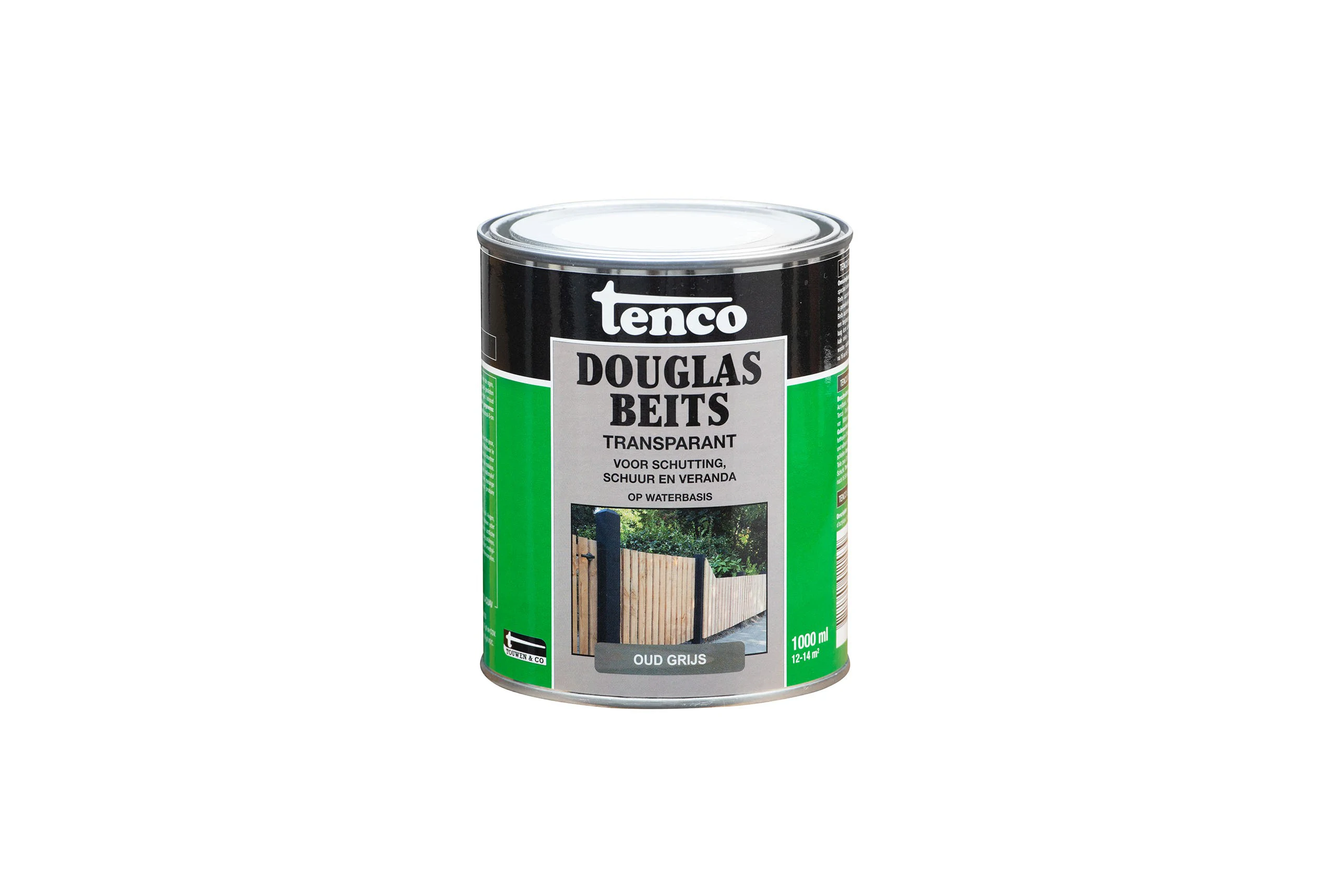 Tenco Douglas beits transparant Oud grijs 1 liter