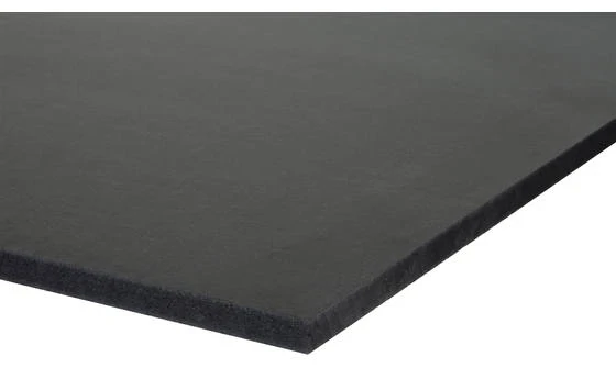 MDF zwart 18x1220x2440 mm