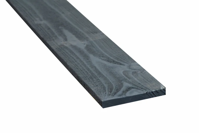 Douglas schuttingplank bezaagd antraciet grijs 16x140