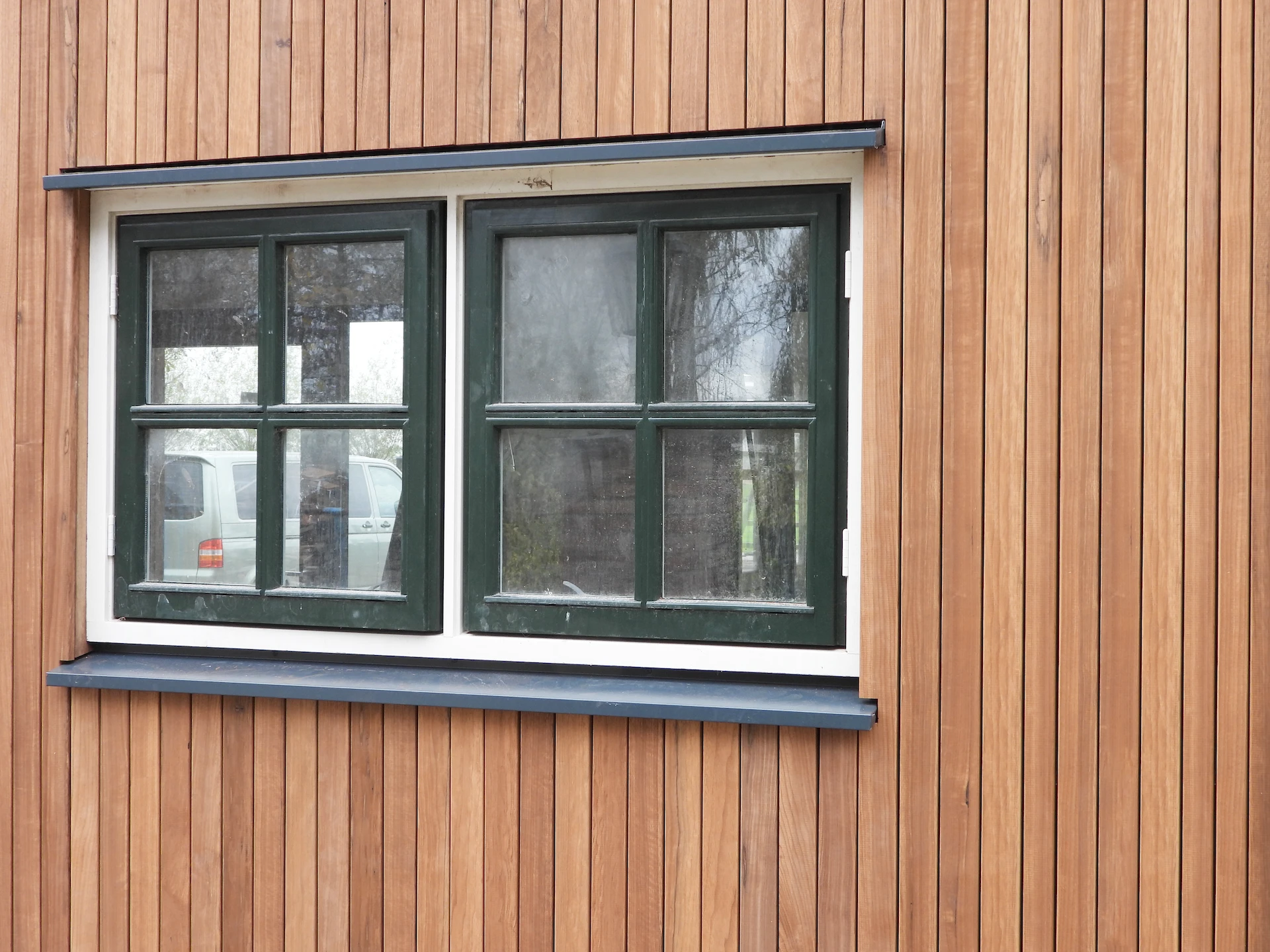 Thermisch Fraké X-clip systeem geschaafd 20x45x2450 mm