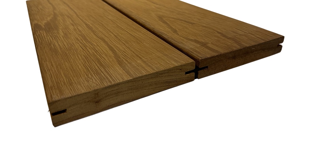 Iroko buitenparket B-Fix 26x145