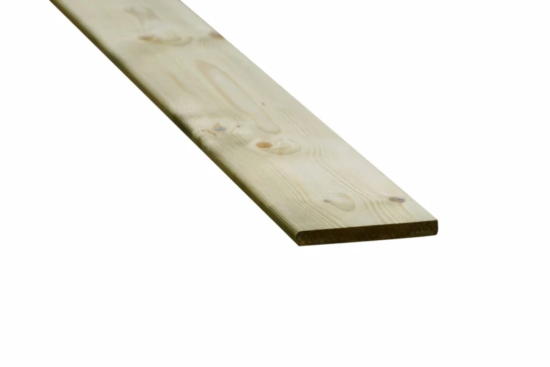 Vuren schutting plank geimpregneerd 18x145