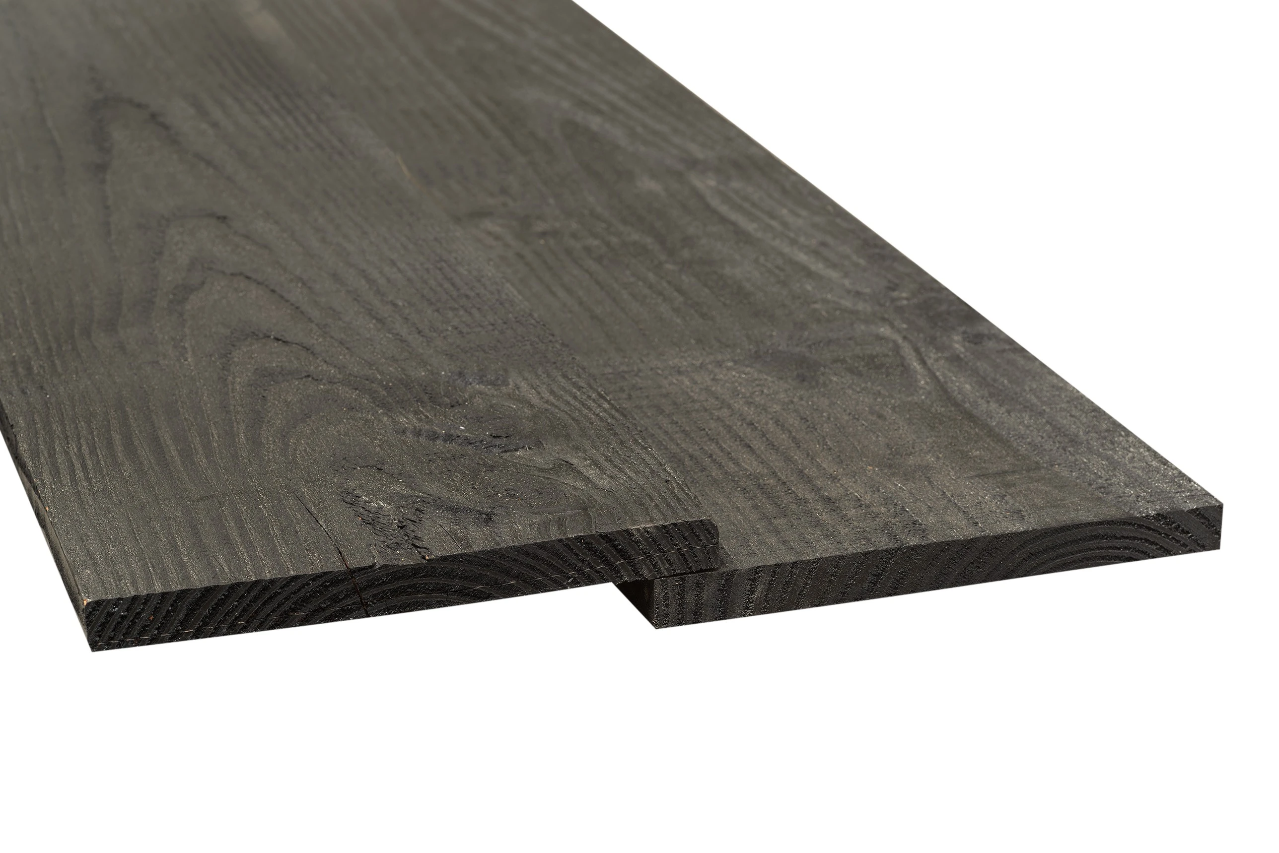 Douglas plank zwart 22x150