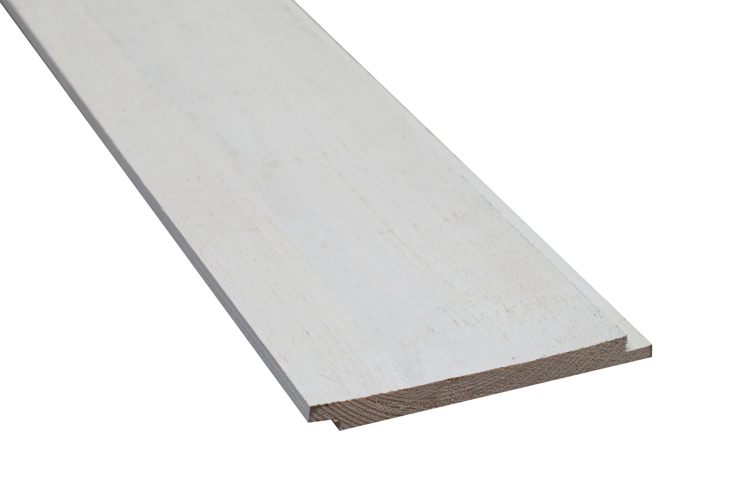 Partij Vuren sponningplank wit zichtzijde fijnbezaagd 18x185x3600 mm 33 stuks prijs per/st.