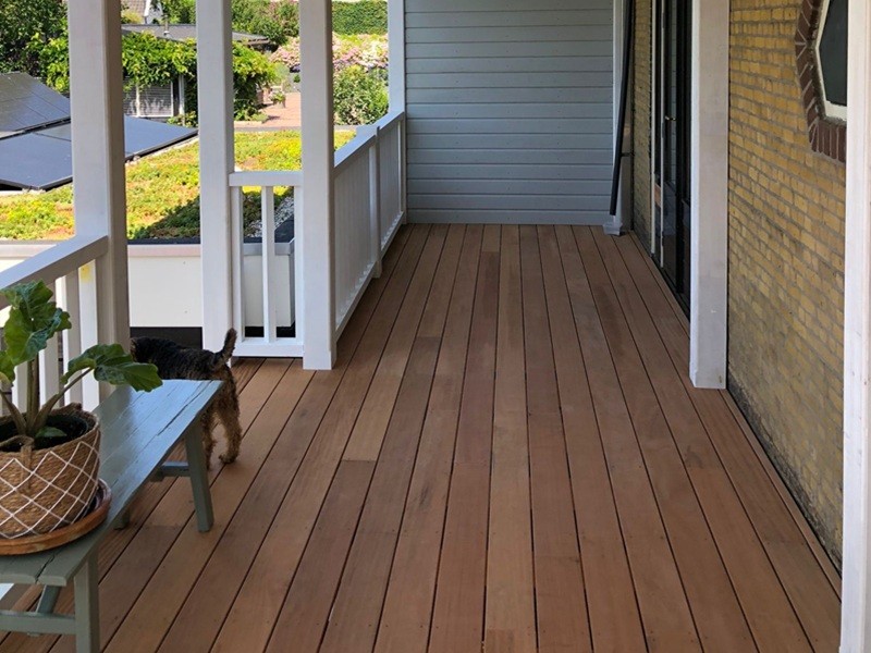 Iroko Vlonderplank 26x165x2150