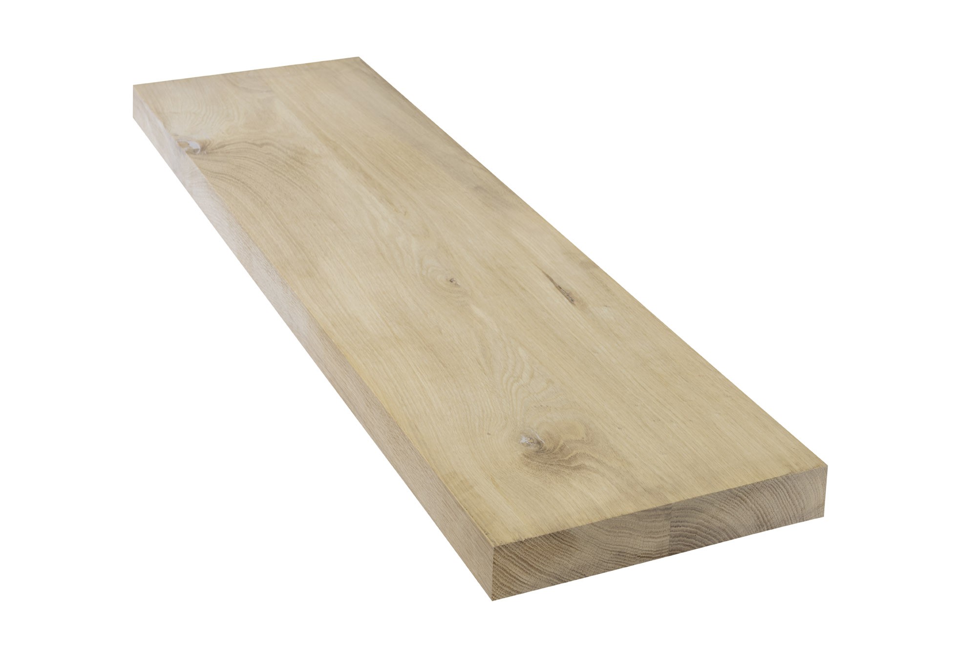 Eiken traptreden Rustiek 40x250 mm