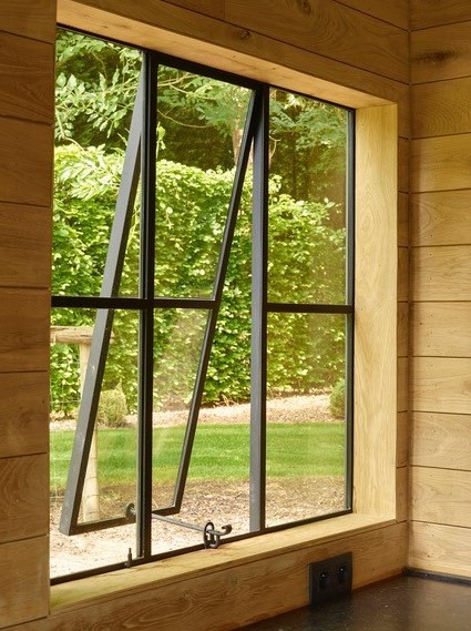 Stalen raam Openklapbaar Dubbel glas 980x820 mm