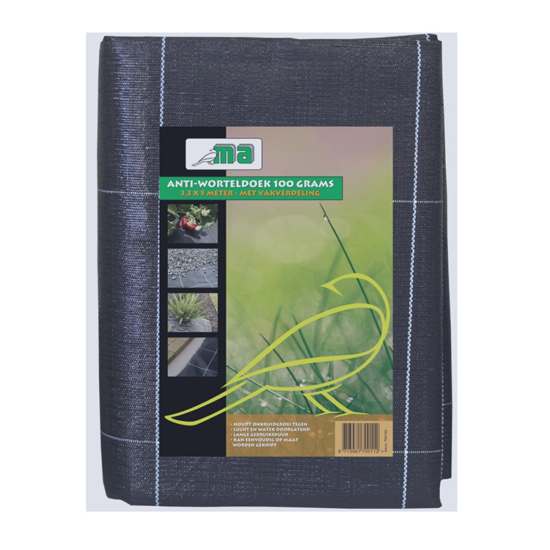 Worteldoek 100 grams 3.30x5.00 m