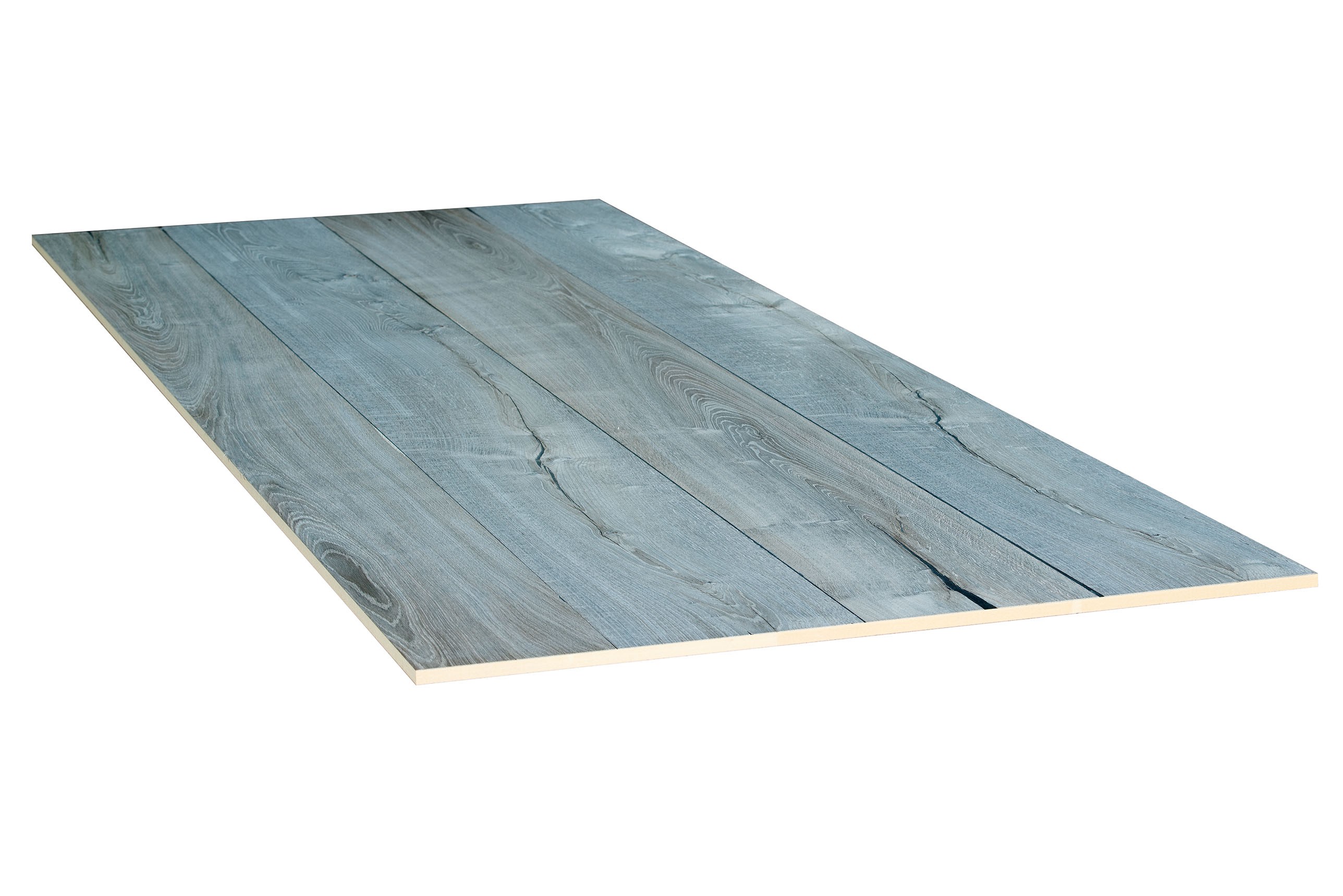 Eiken Balkenhout fineer 0,9 mm op  plaat  vergrijsd   20x1210x3040 mm