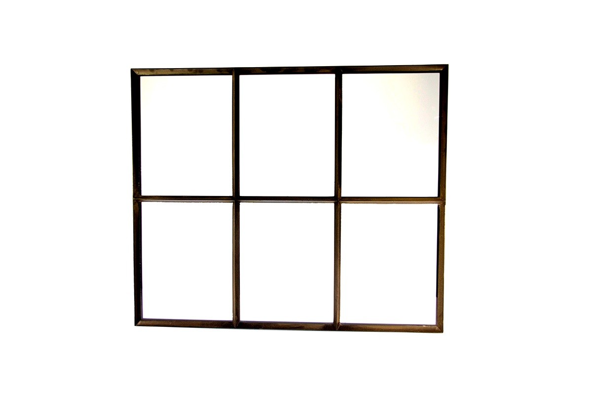 Stalen raam Dubbel glas 980x820 mm