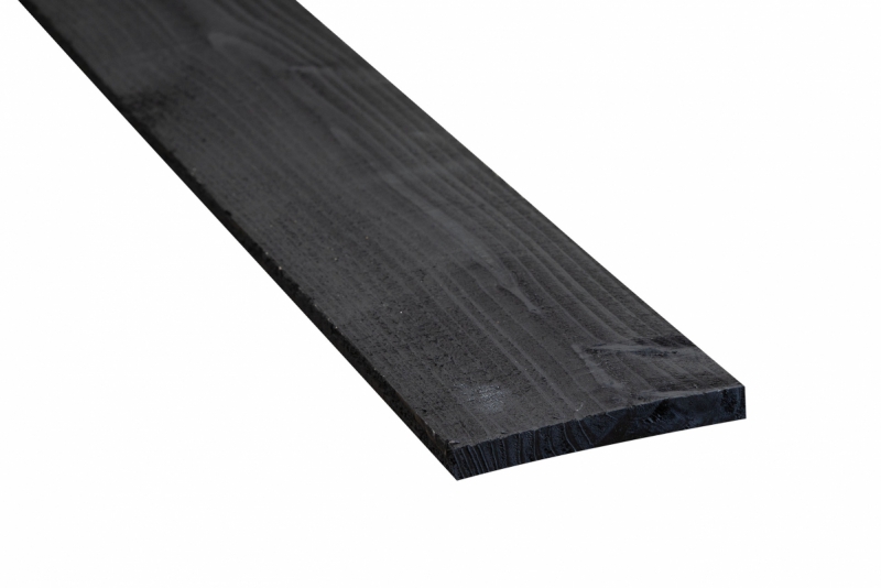 Douglas schuttingplank bezaagd zwart 16x140x1800 product afbeelding