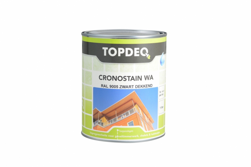 Topdeq Beits zwart 1 liter product afbeelding
