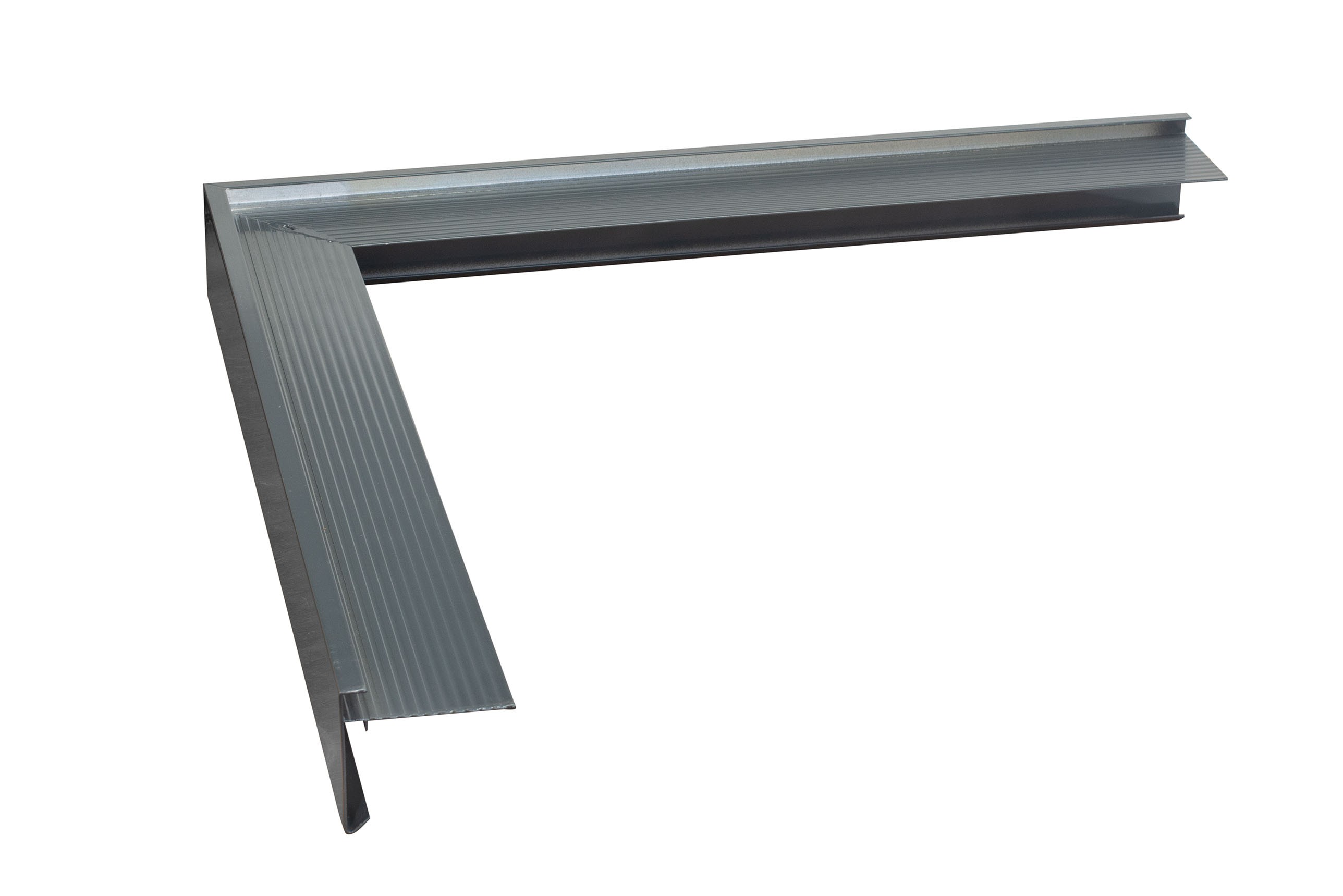 Daktrim buitenhoek antraciet 60x45 mm product afbeelding