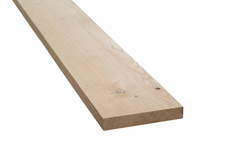 Eiken meubelhout geschaafd 30x190x2700 product afbeelding