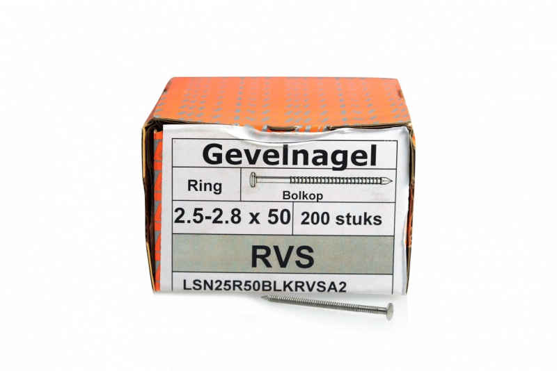 Gevelnagel RVS 50mm product afbeelding