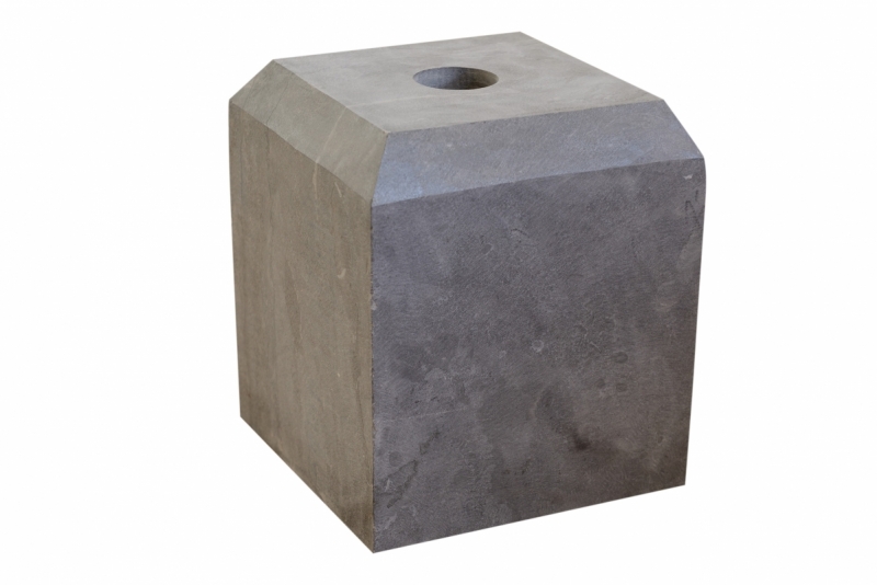 Hardstenen sokkels 180 mm met facetrand product afbeelding