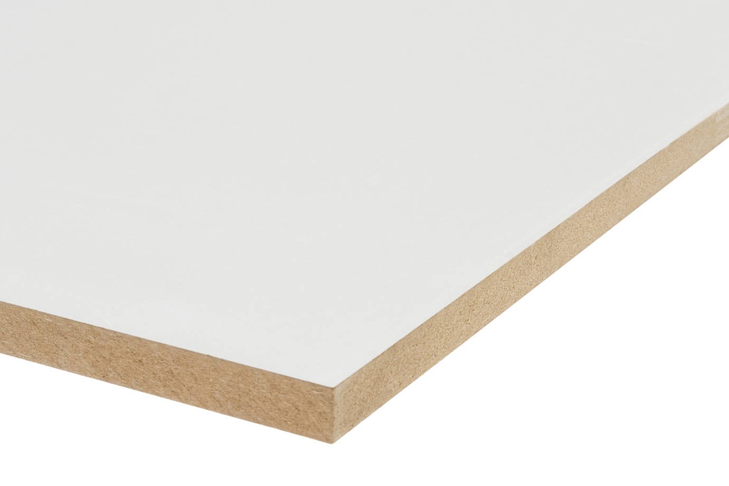 Plaatmateriaal MDF WIT GEGROND 22x1220x2440 mm product afbeelding