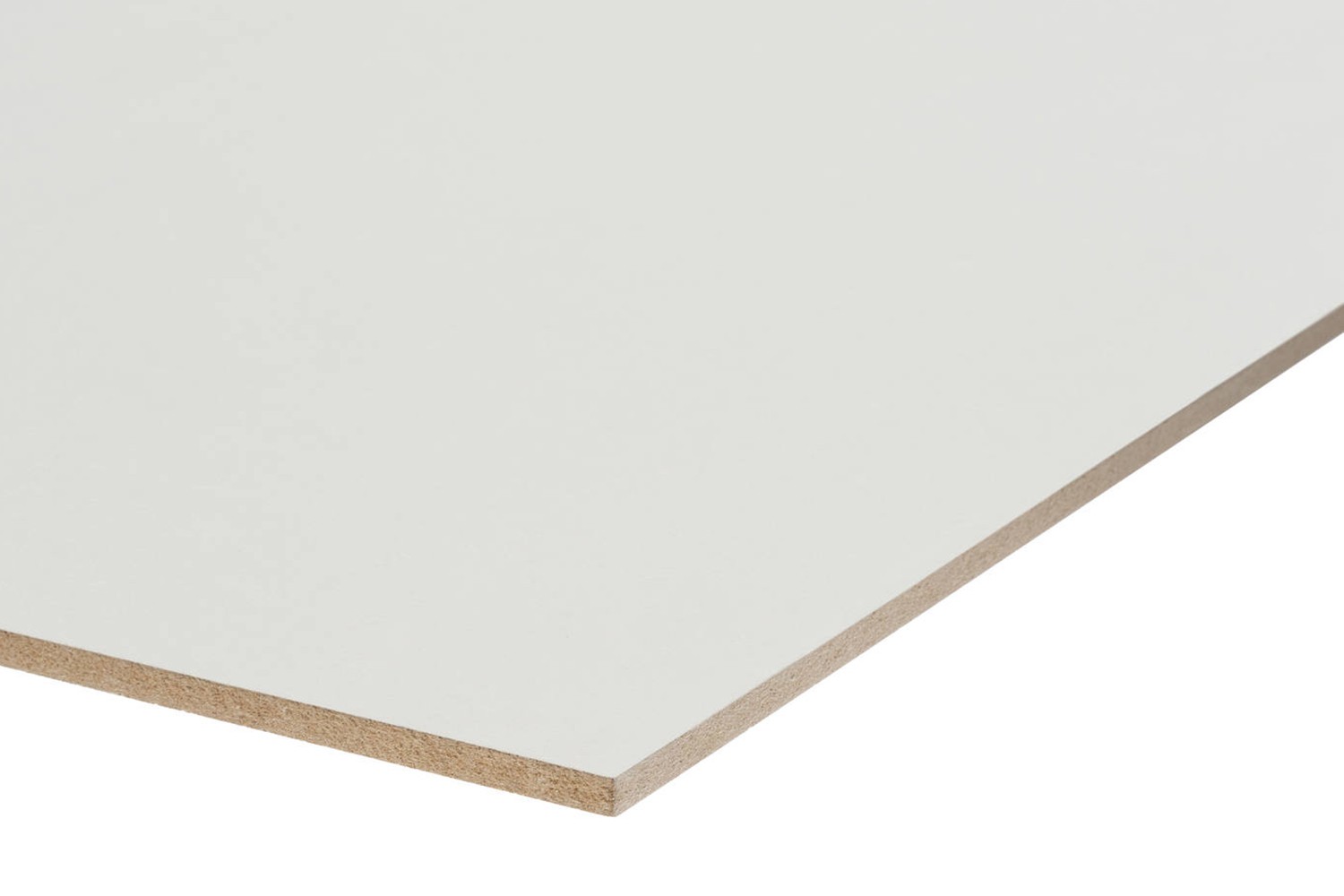 Plaatmateriaal MDF WIT GEGROND 9x1220x2440 mm product afbeelding