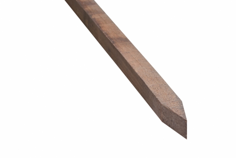 Hardhouten piket paaltjes 40x40x600 mm product afbeelding