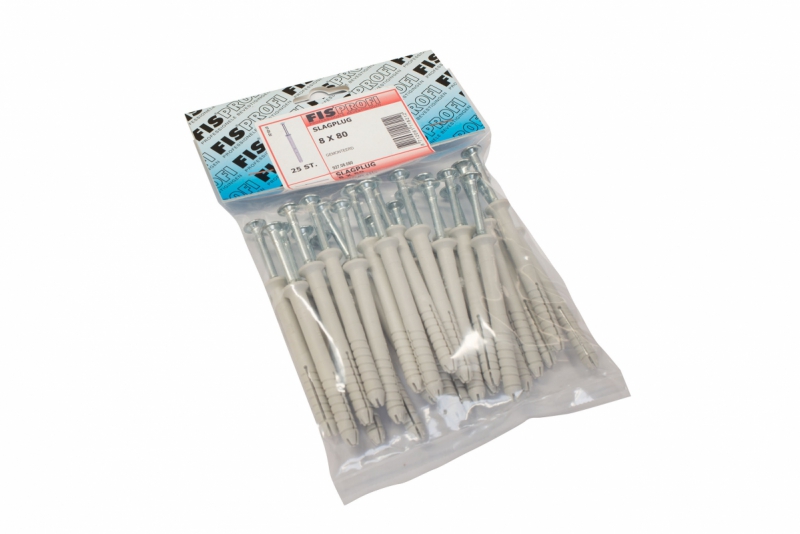 Slagpluggen Nylon 8x80 mm product afbeelding