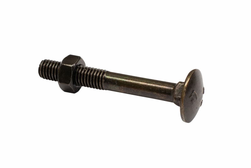 Slotbout zwart verzinkt 8 x 70 mm product afbeelding