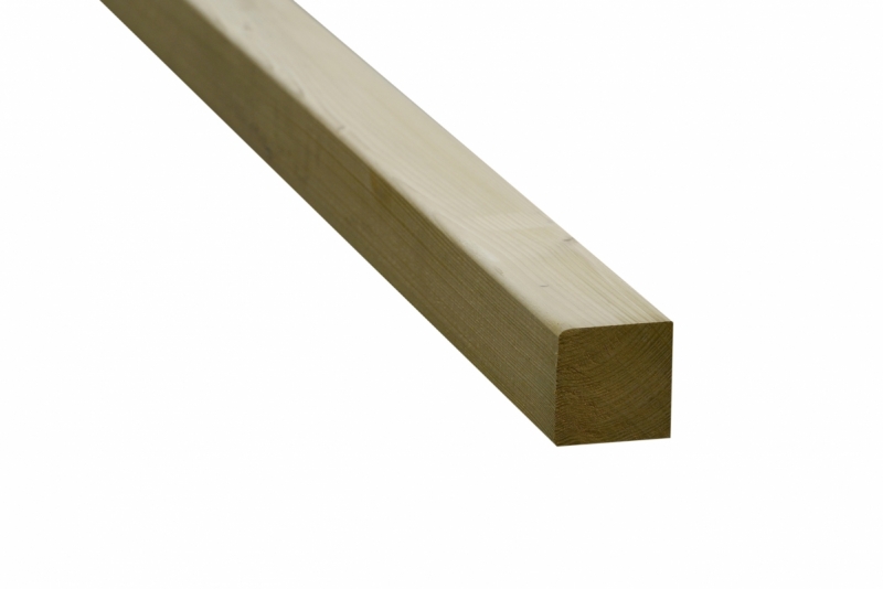 Vuren palen geïmpregneerd 70x70x2700 product afbeelding