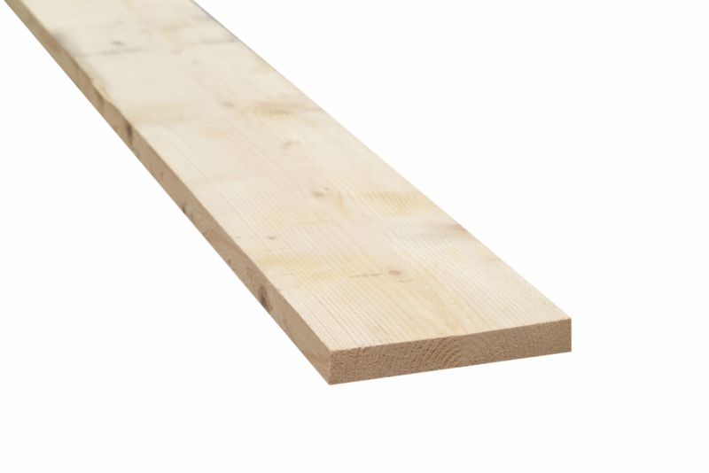 Plaatmateriaal Vuren Steigerplanken nieuw 32x200x4800 product afbeelding